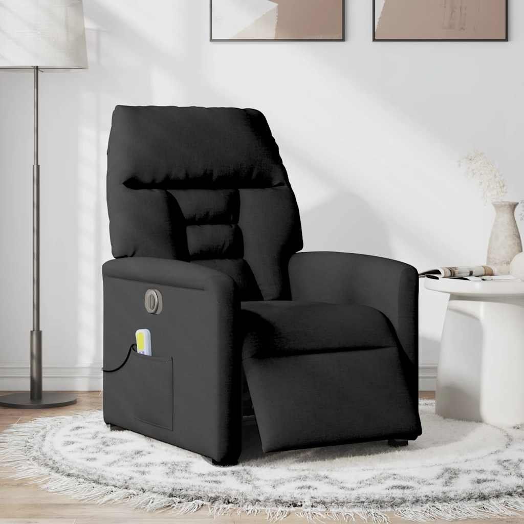 Dispositivi per massaggi: Massagesessel Elektrisch Creme oder Schwarz Stoff – Nuovo e nell'imballaggio originale da Zug venduto da Cheap-Shop 1