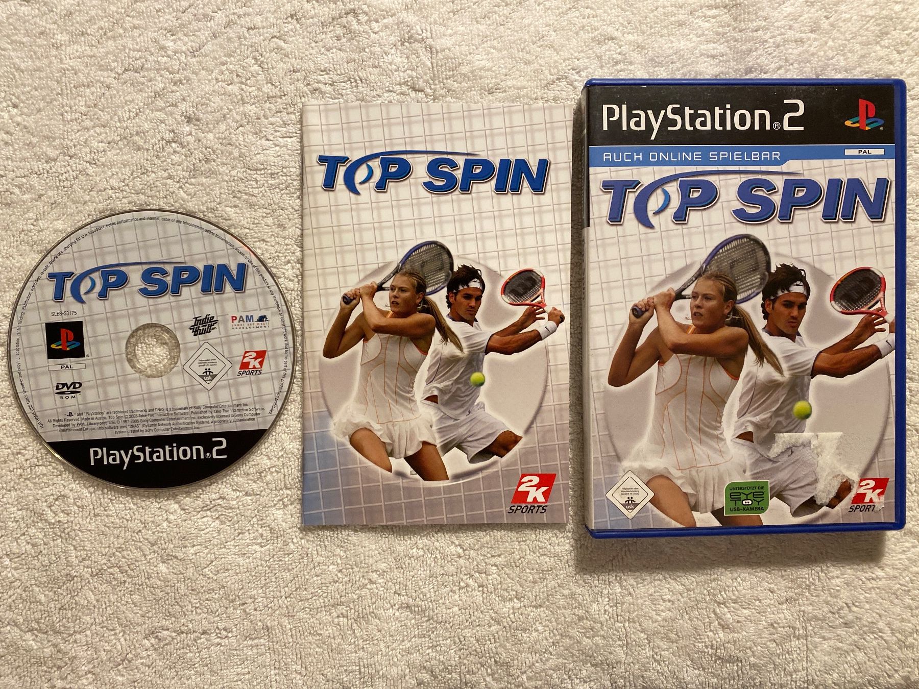 Sony Giochi: Top Spin PS2 – Usato da Reichenbach i. K. venduto da Daniel840 2