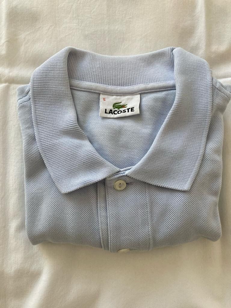 Lacoste Magliette Polo: Polo LACOSTE Homme light blue – Usato da Zürich venduto da aygo_a 2