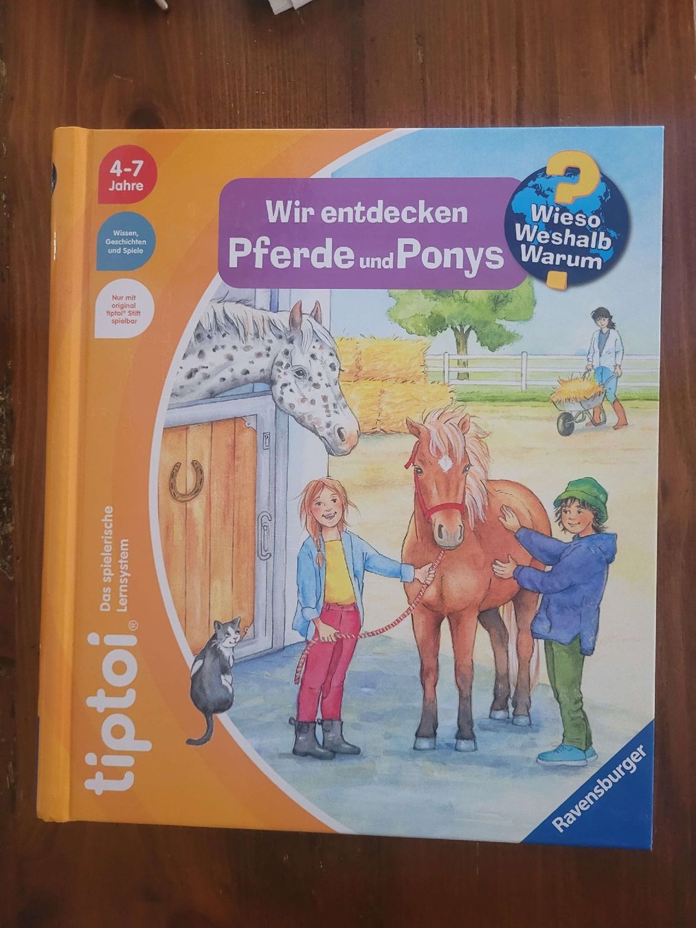 Libri: tiptoi Buch "Wir entdecken Pferde" – Nuovo (secondo la descrizione) da Steffisburg venduto da Daddy_cool