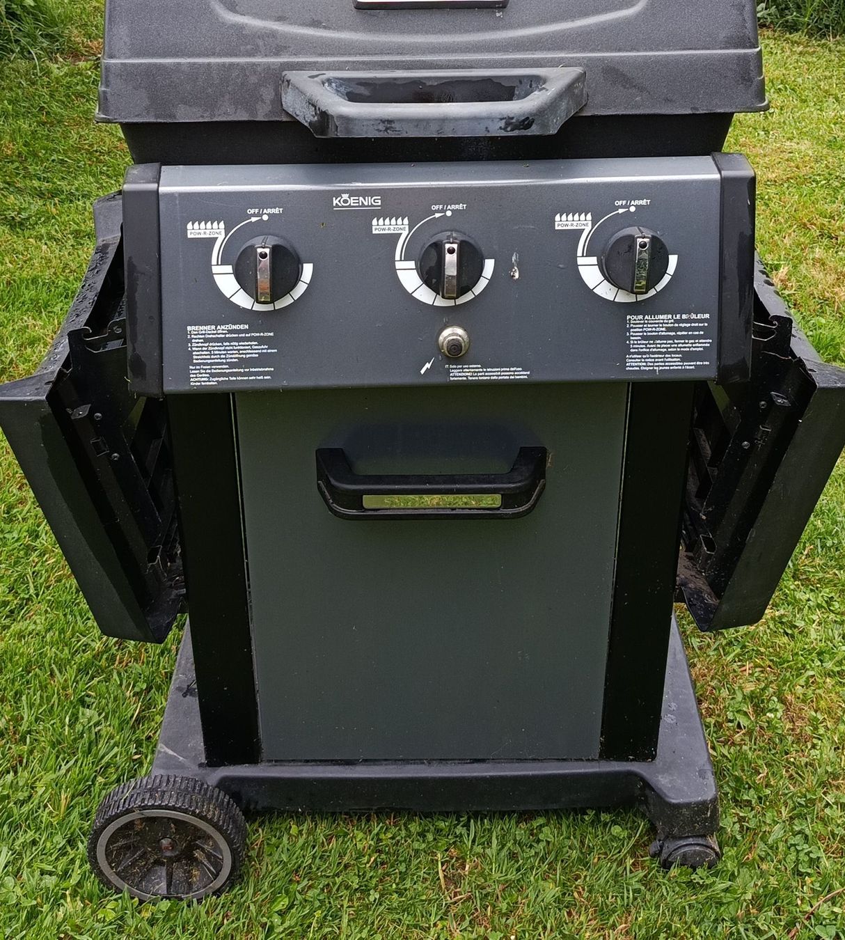 Griglie: König Gasgrill 3 Brenner – Usato da Hildisrieden venduto da fam_hpj2