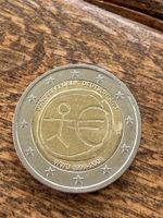 2 Euro Münze Deutschland WWU 1999-2009, Sammlerstück!
