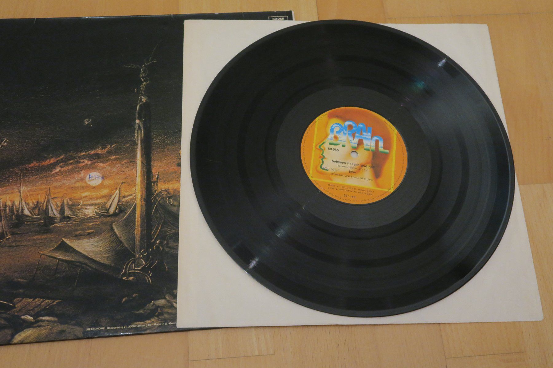 Schallplatten: Jane – Between Heaven And Hell – Gebraucht aus Thun von Karibu70 3