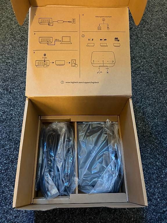 Docking station: Logitech Logi Dock USB-C Dockingstation Speakerphone – Nuovo (secondo la descrizione) da Dietikon venduto da orellwitzig 1