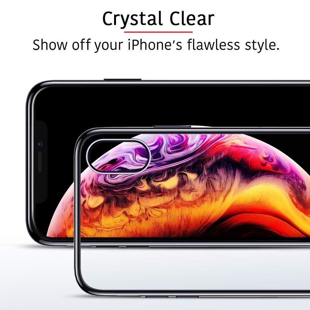 Cover & Protezioni schermo: iPhone XS Max - Coque Transparente Noire – Nuovo e nell'imballaggio originale da Morges venduto da DigiAC 3