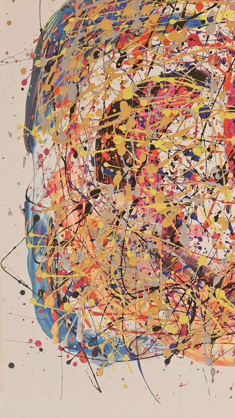 Gemälde: Tableau abstrait moderne - parfait pour décorer votre che... – Neu (gemäss Beschreibung) aus Le Locle von fab_c9hh 6