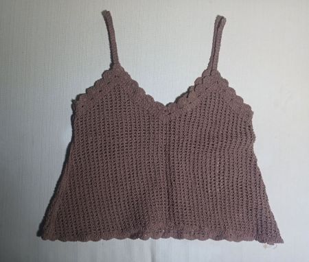 Crochet Bikini Strick Top gehäkelt zu Free People Odd Molly
