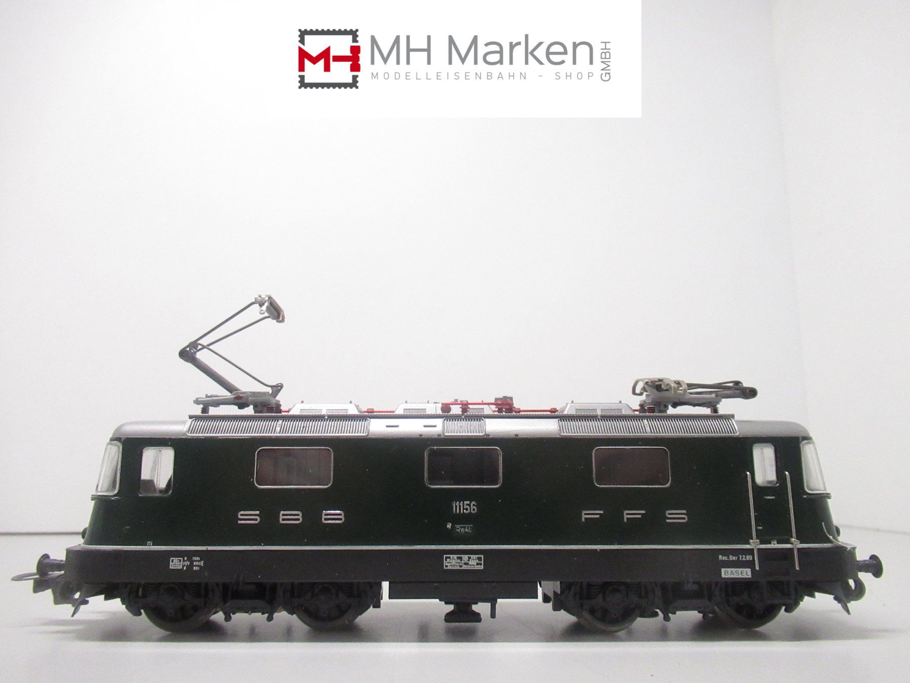 Fleischmann Modelleisenbahnen: Fleischmann  4340 E-Lok Re 4/4 II der SBB CFF FFS Analog DC – Gebraucht aus Basel von mhmarken