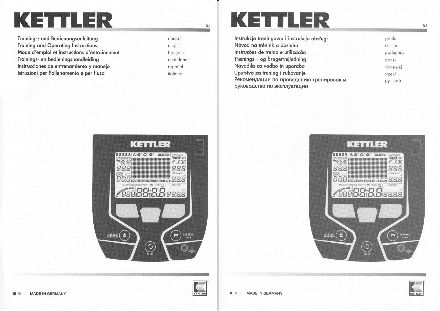 Kettler Hometrainer: KETTLER Ergometer E5 - Top Zustand, Induktionsbremse – Usato da Windisch venduto da Vindonissa07 5