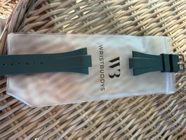 Gummi Armband für Tissot PRX in grün