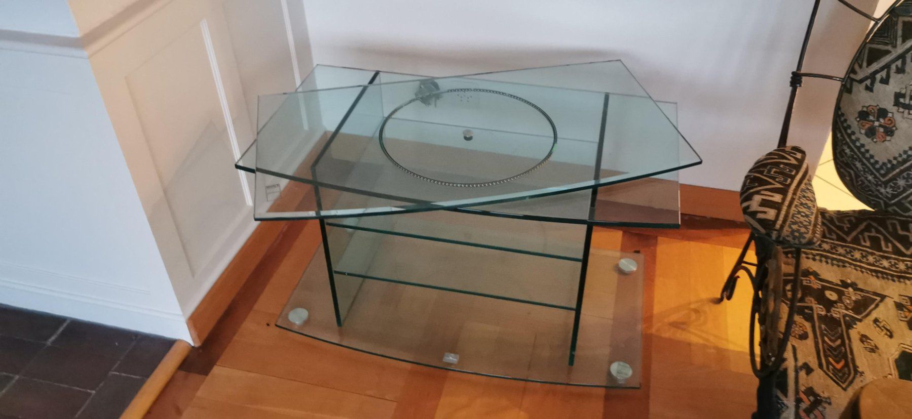 Mobili TV: Fernsetisch Glas drehbar – Usato da Arbon venduto da jue_9dcw 1