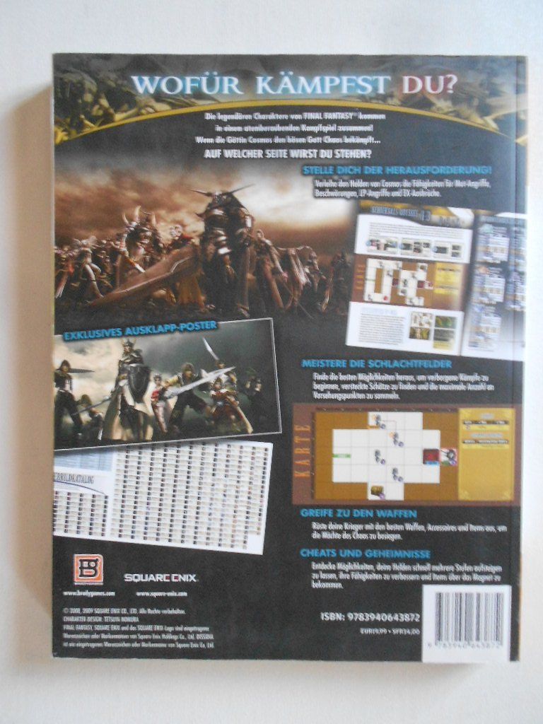 Bücher: DISSIDIA  FINAL  FANTASY  -  SIGNATURE SERIES GUIDE – Gebraucht aus Bex von Giorgiob 1
