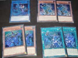 Lot de cartes Yu-Gi-Oh divers modèles état bon