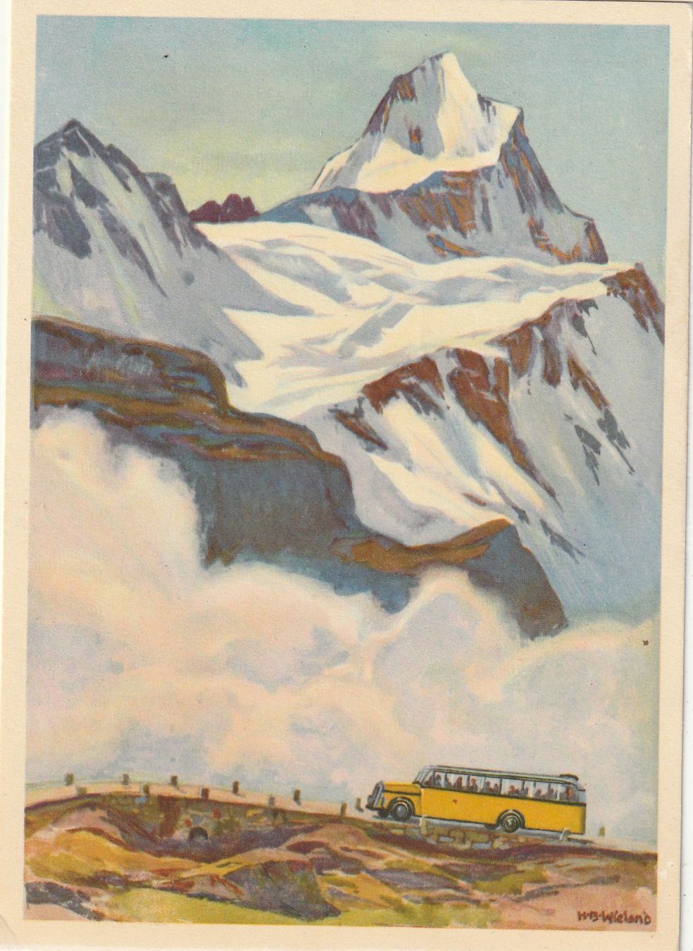 Cartes postales: Alpenpost Postauto – D'occasion à Rorschacherberg par fratovi2