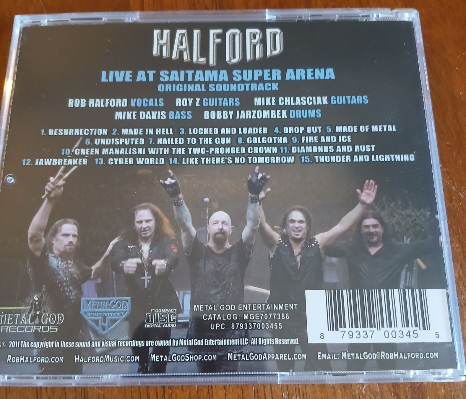 CD: Halford - Live At Saitama Super Arena – Usato da Bottens venduto da Davvil 1