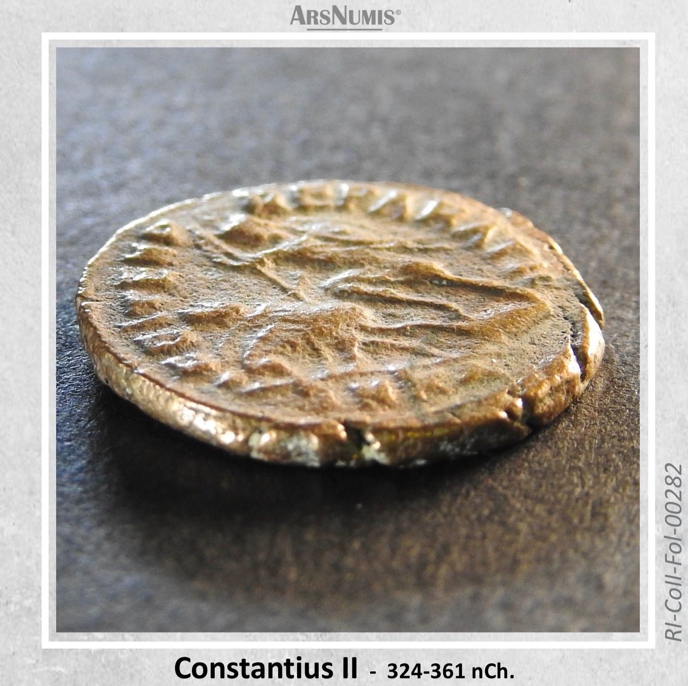 Tutti le monete: Römische Münze - Constantius II – Usato da Oberwil b. Zug venduto da ArsNumis 3