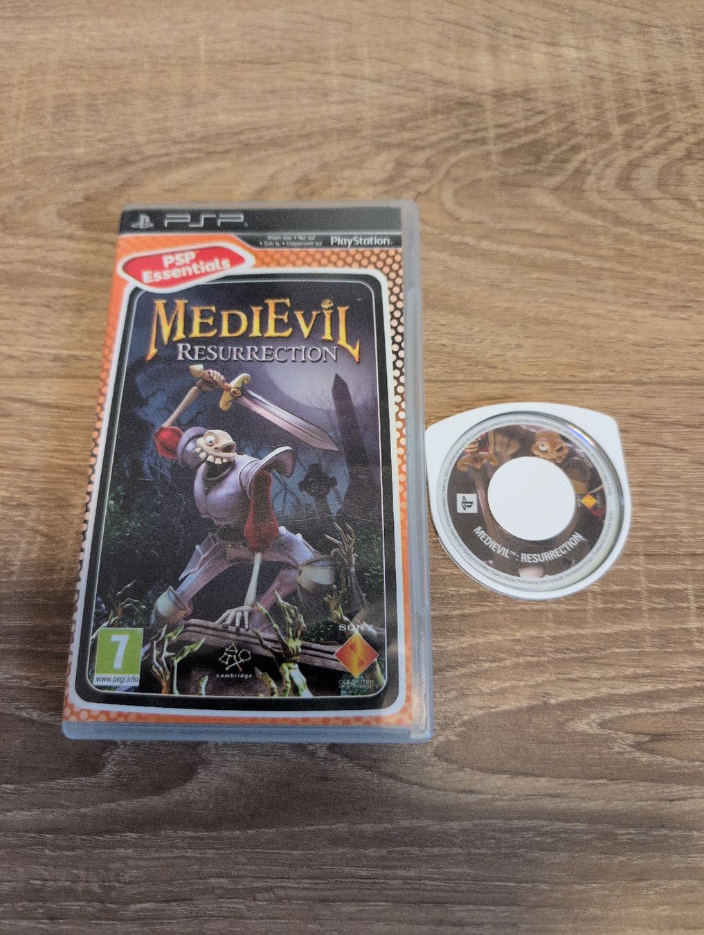 Sony Spiele: PSP Game Medievil Resurrection Essentials Case & UMD Disc – Gebraucht aus Zürich von fschenkel