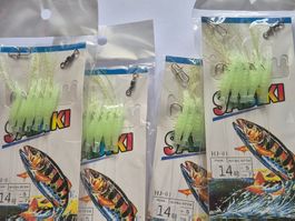 4x Shrimps Sabiki
