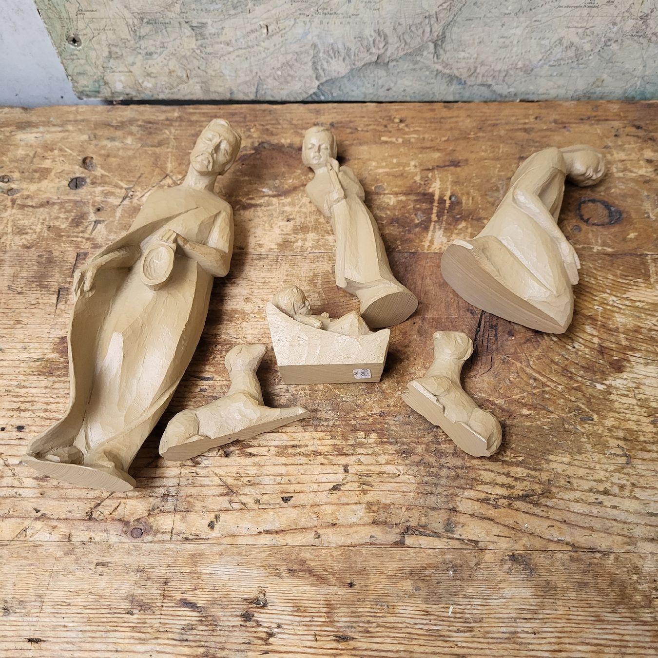 Figuren: Berkalith? Krippenfiguren 6er Set – Neu (gemäss Beschreibung) aus Kägiswil von Megafi56 3