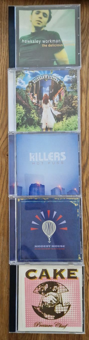 CD: CDs: Killers, Modest Mouse, Scissor Sisters, Cake, Hawkle – Usato da Wettingen venduto da brownie14