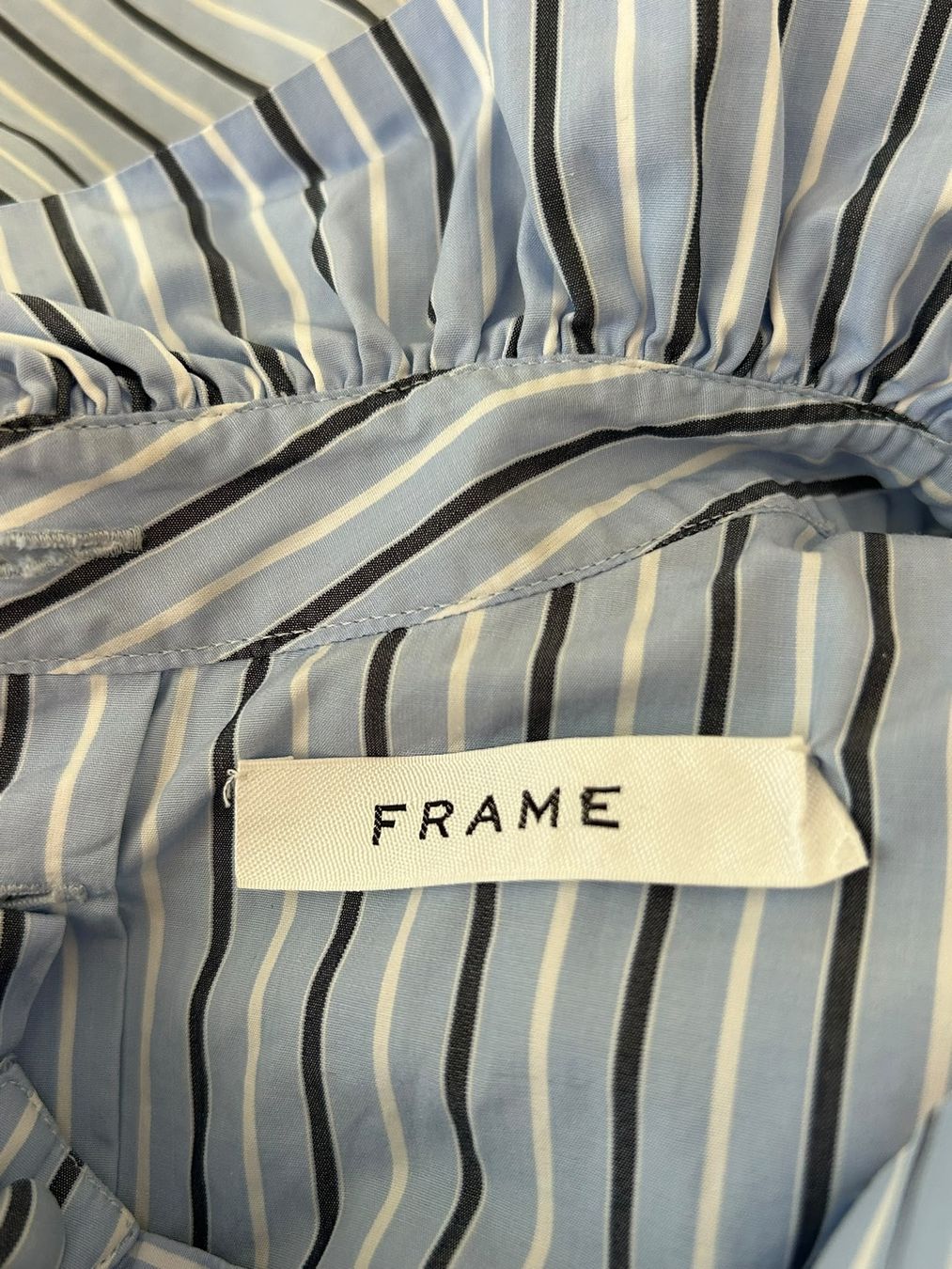 Camicette: Elegante, gestreifte Designer-Bluse von FRAME, Gr. 36 – Usato da Wädenswil venduto da coconut1289 2