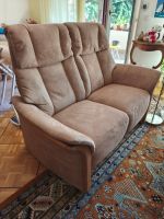 Sofa Beige Stoff 2-Sitzer