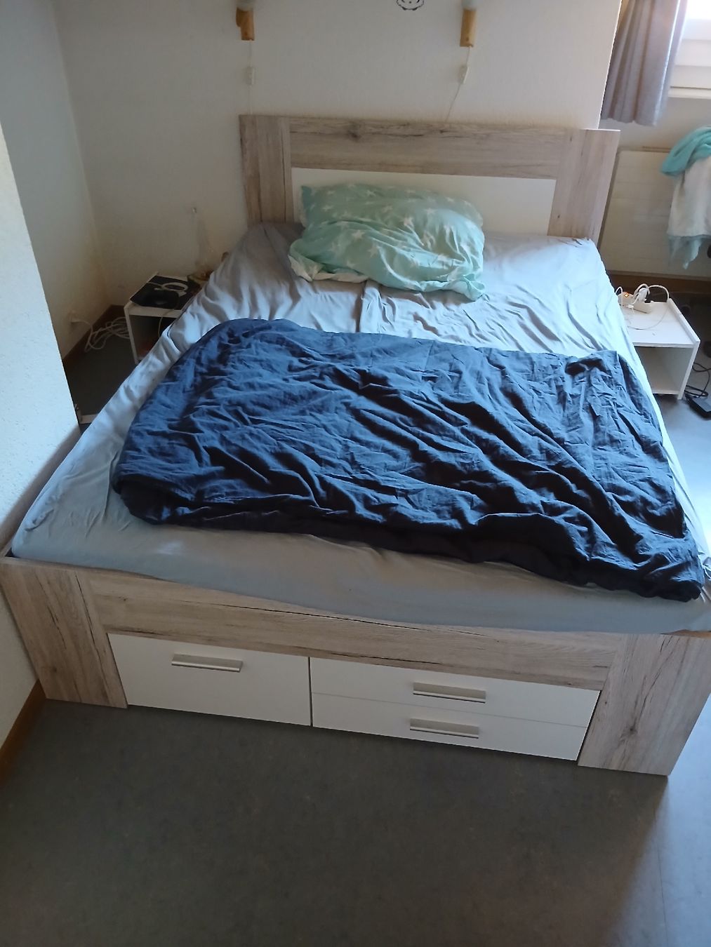 Conforama Letti: Conforama Bett mit Schubladen – Usato da Nunningen venduto da din_m9sb