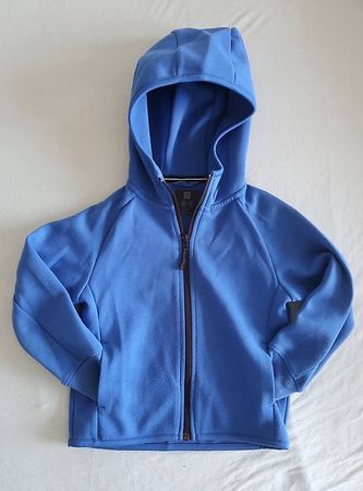 Blaue Kinderjacke von Uniqlo, Grösse 110