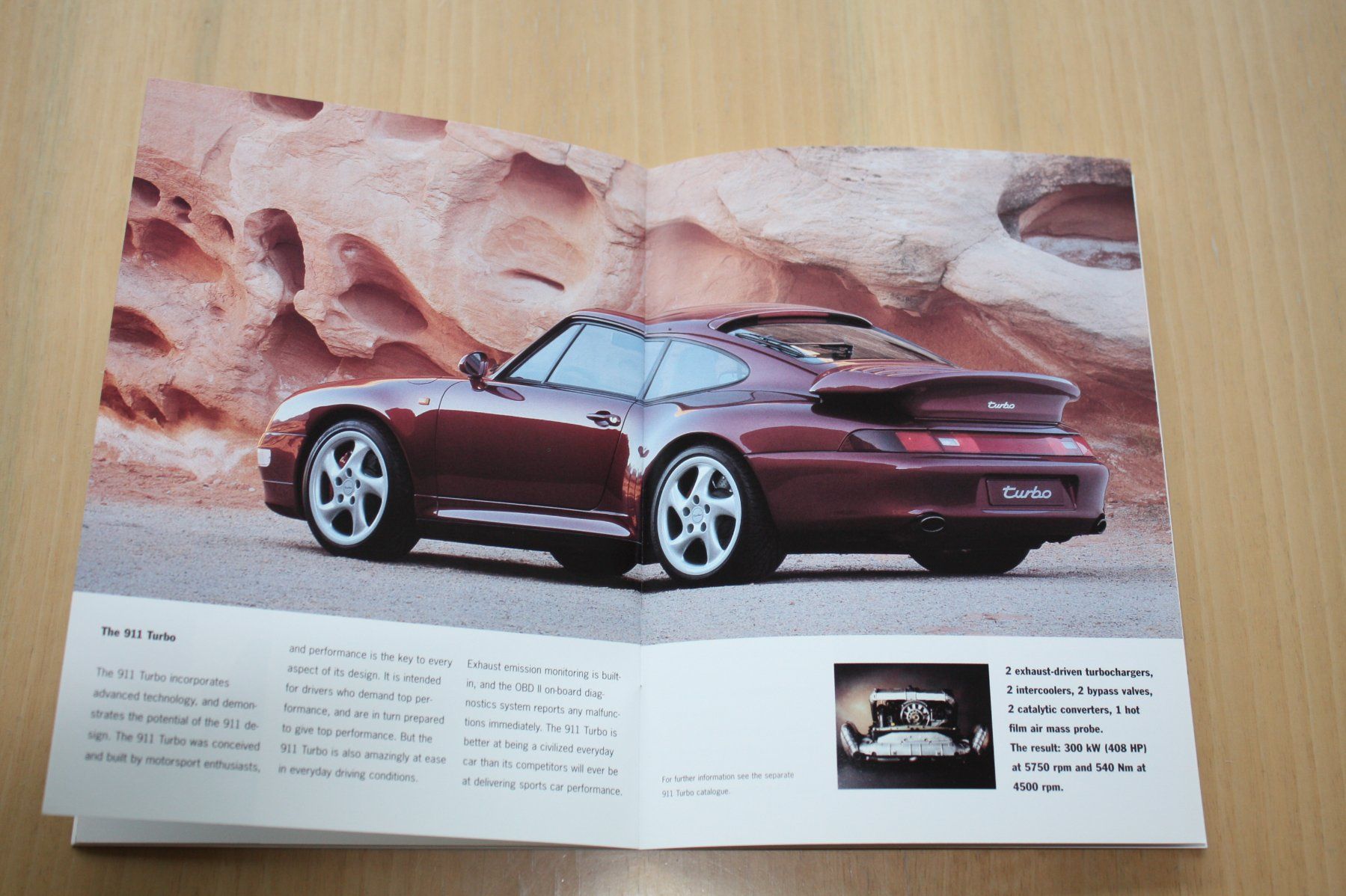 Porsche Dokumente: Porsche 911 Prospekt Modell 993 4/1996 – Gebraucht aus Wikon von erwin400 7