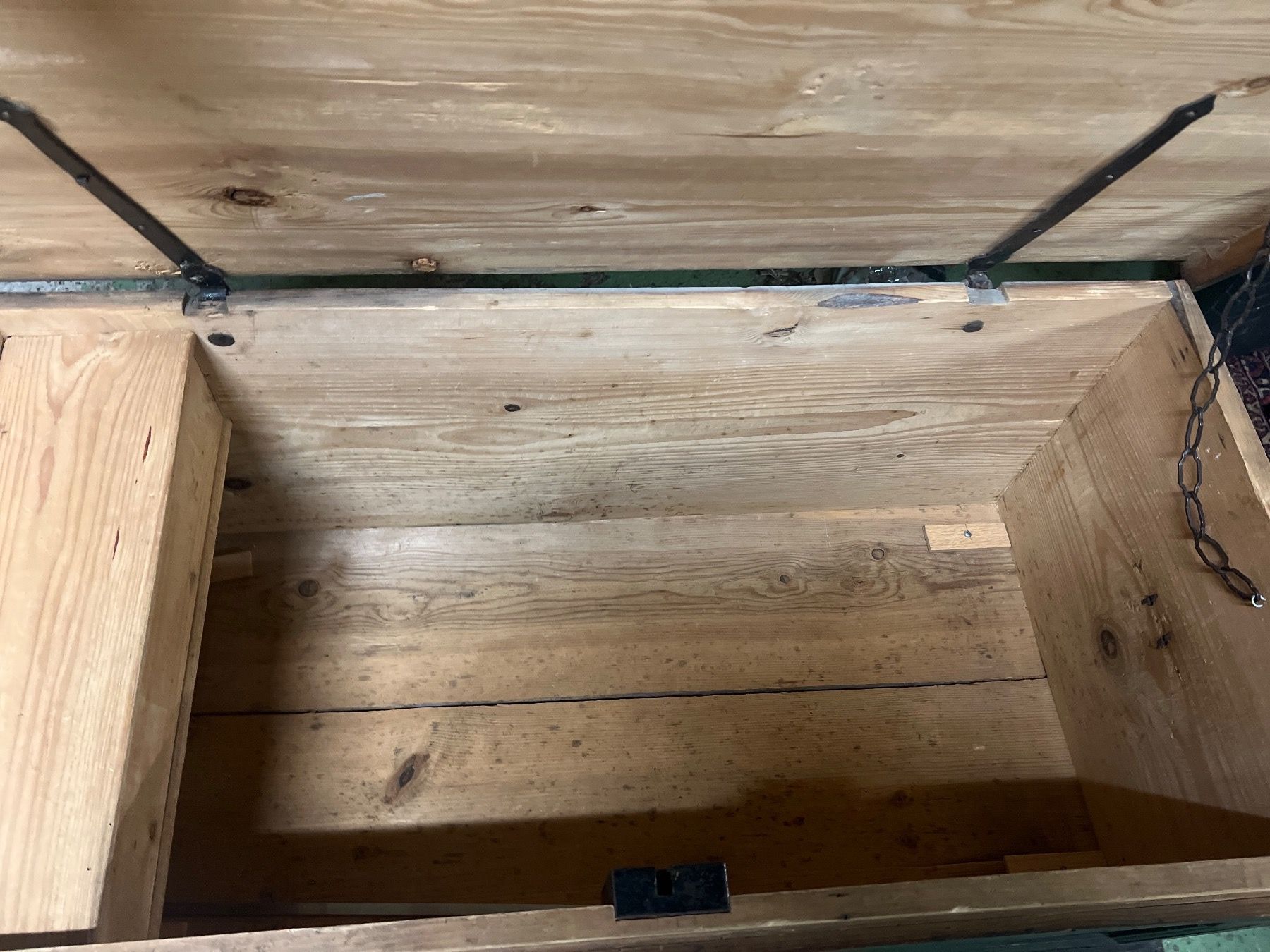 Cassapanche: Kleine antike Holz Truhe – Usato da Rorschach venduto da TimelessTrading 3
