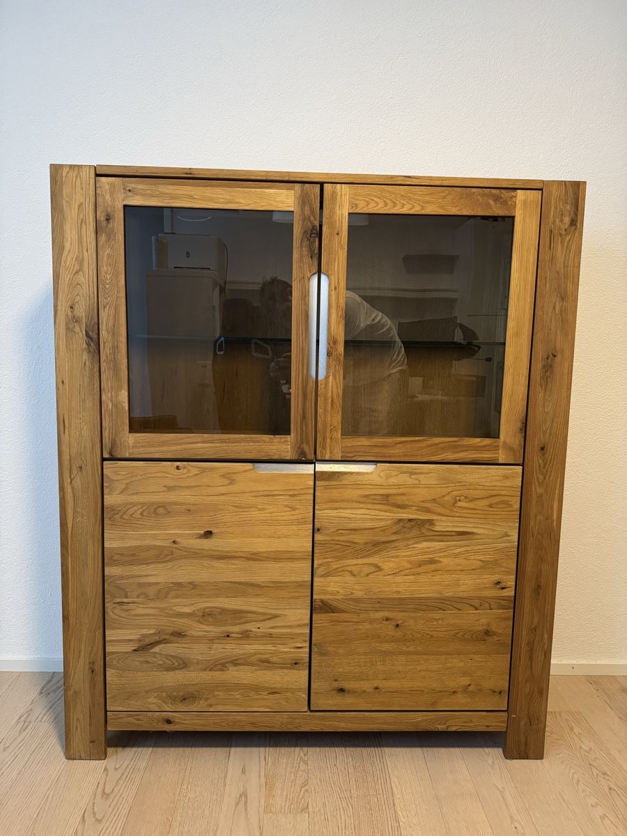 Vetrine: Vitrine aus Eiche Massivholz – Usato da Dottikon venduto da lyn_f2gb