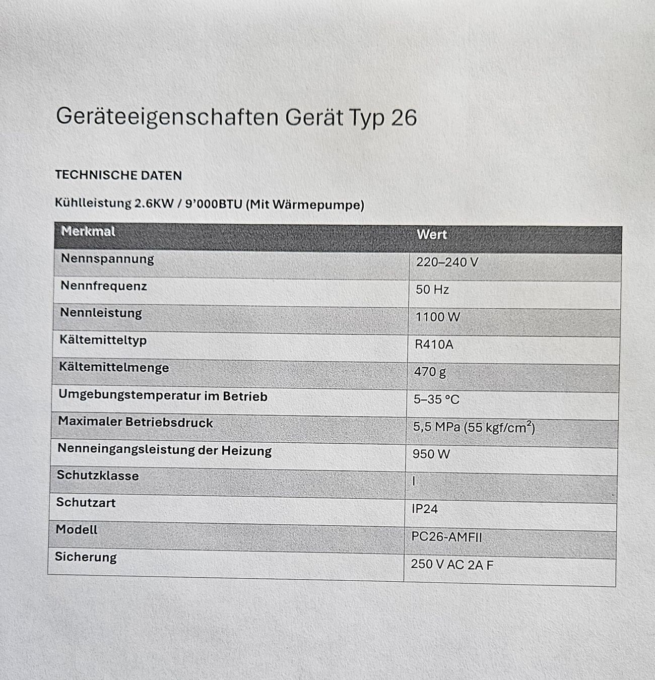 Migros Condizionatori: Klima Anlage. Wenig gebraucht  – Usato da Aesch BL venduto da Ipnf 1