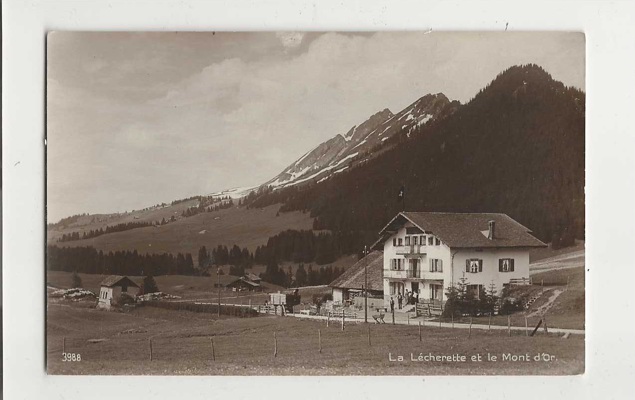 Cartoline postali: La Lécherette – Usato da Spiez venduto da Niesen20