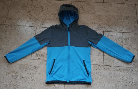 CMP Jacke, Gr.128, Grau/Türkis. Top Zustand ungebraucht!