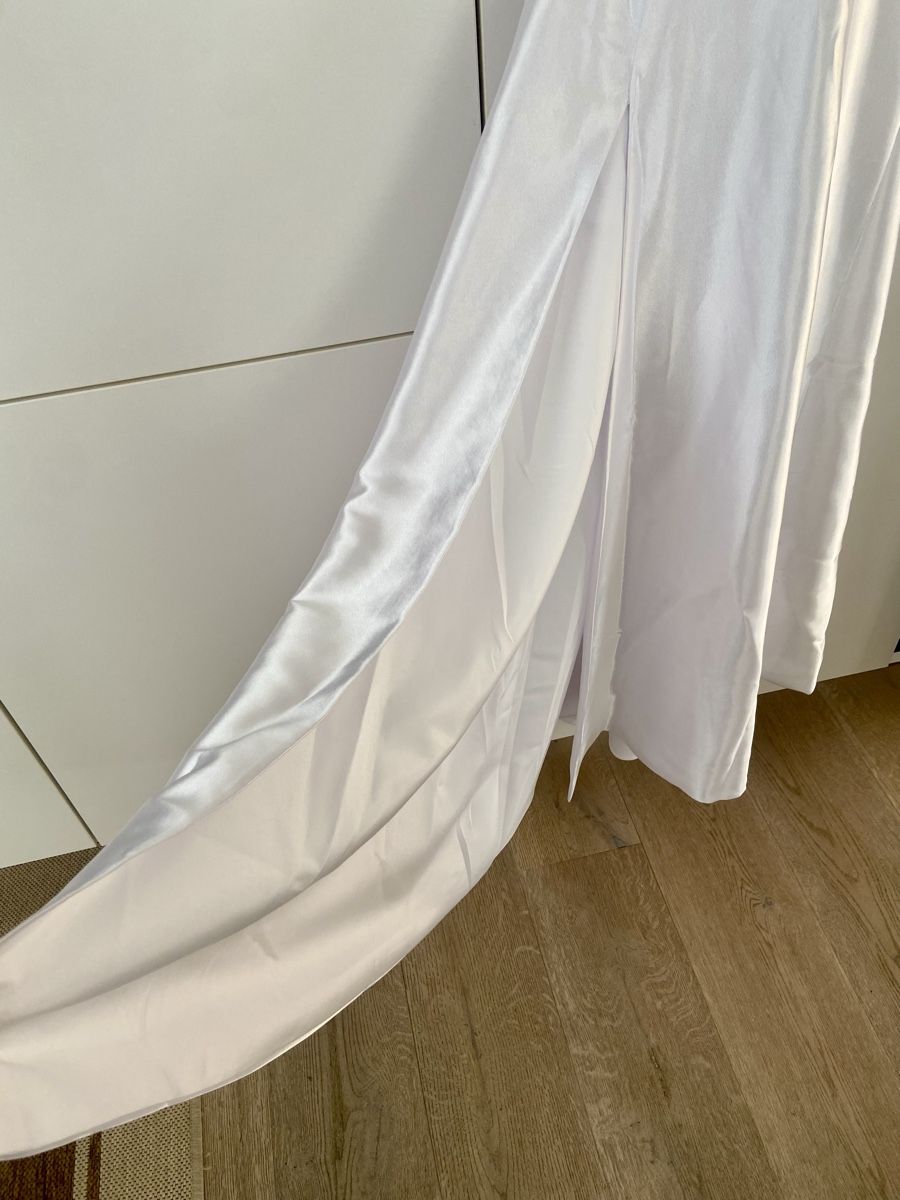 Kleider: Hochzeitskleid glänzend mit Bustier – Neu (gemäss Beschreibung) aus Baar von gioia016 3