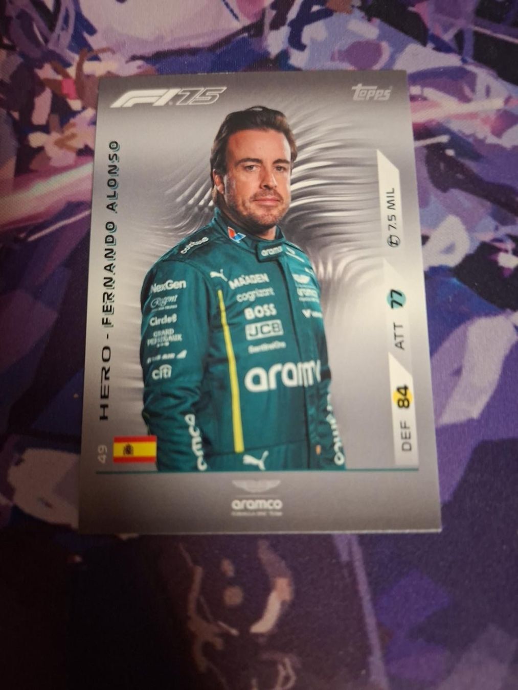 Topps Carte collezionabili: f1 Alonso 2025 card 49 – Nuovo (secondo la descrizione) da Alikon venduto da e_w_lt5y