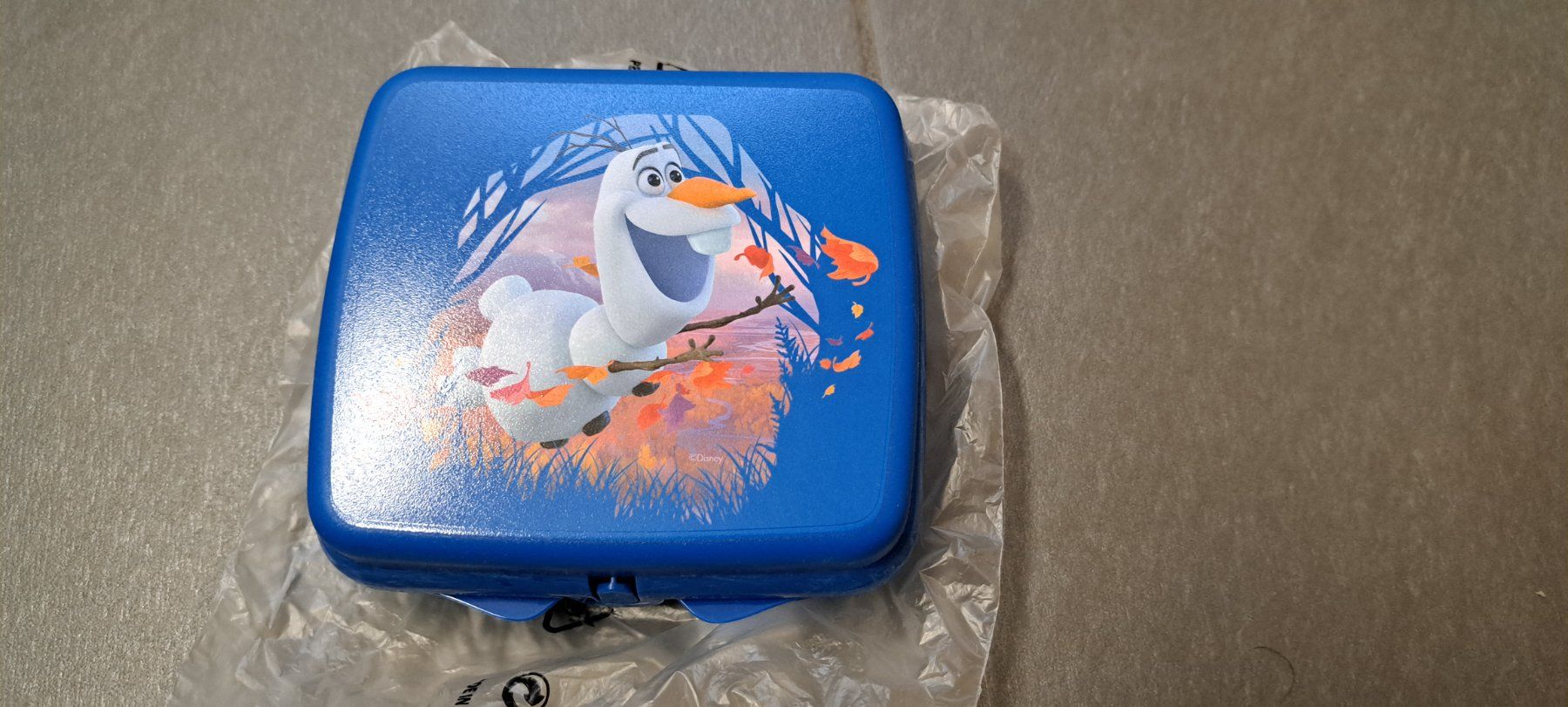 Tupperware Contenitori & Simili: Tupperware, boite à sandwich / Sandwichbox, Olaf – Nuovo e nell'imballaggio originale da Lussery-Villars venduto da pousinete02