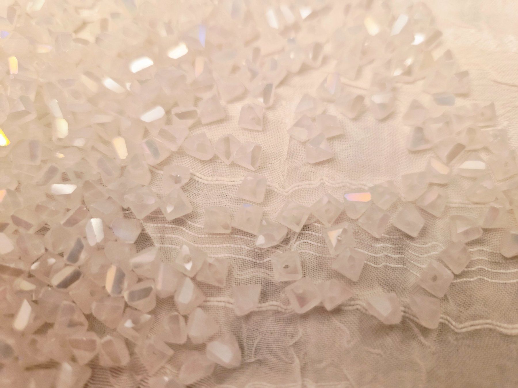 Perle (finte): Glasschliffperlen 5mm 115 stk White Opal – Nuovo e nell'imballaggio originale da Dietikon venduto da Eleda 3