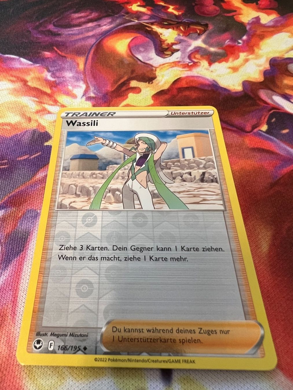 Pokémon Carte collezionabili: Wassili (SIT 166) / Reverse Holo / Silberne Sturmwinde – Nuovo (secondo la descrizione) da Bülach venduto da CherryBlu