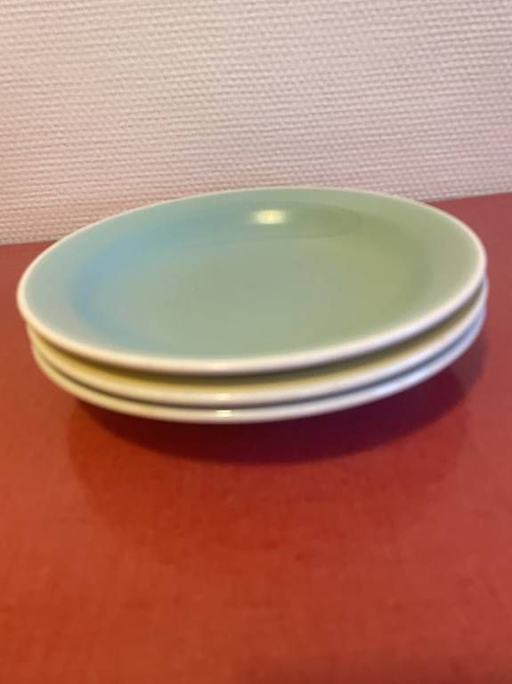 Piatti: 3 assiettes à soupe Rössler – Usato da Lausanne venduto da xaviere01 2