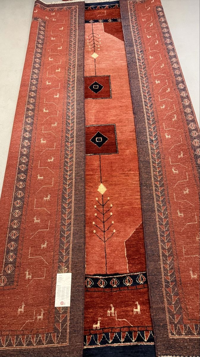 Gabbeh Teppiche: Wunderschöner Perserteppich Gabbeh 287x215.cm – Gebraucht aus Sempach von Star7 7