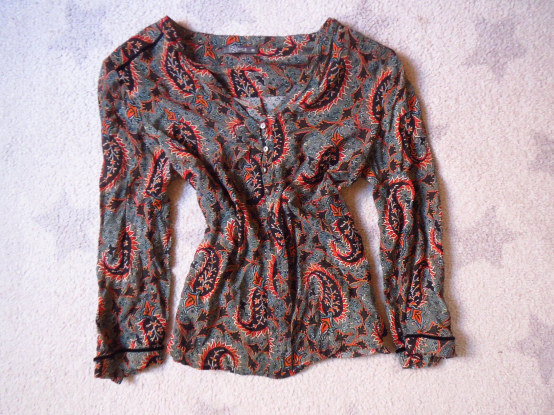Nile Camicette: NEUE NILE Damen Bluse Gr XS – Nuovo (secondo la descrizione) da kiental venduto da Anna3723