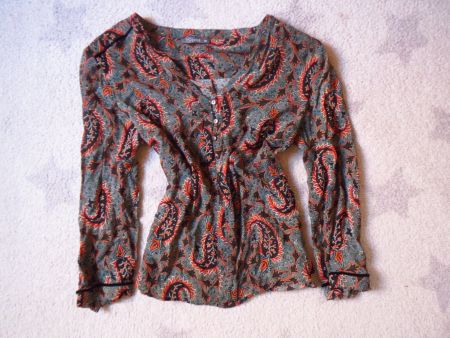 NEUE NILE Damen Bluse Gr XS