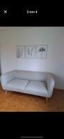 Gemütliches 2.5-Sitzer Sofa, Beige, Eiche - Top Zustand!