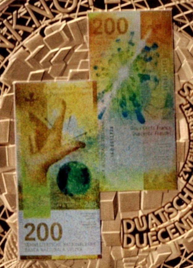 Medaglie: 2018_200.00_Zertiikat_00305_Note auf Medaille – Nuovo (secondo la descrizione) da Hombrechtikon venduto da Fraese01 2