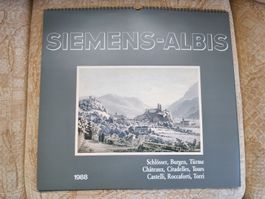 vintage Jahreskalender der schweizer Siemens-Albis 1988