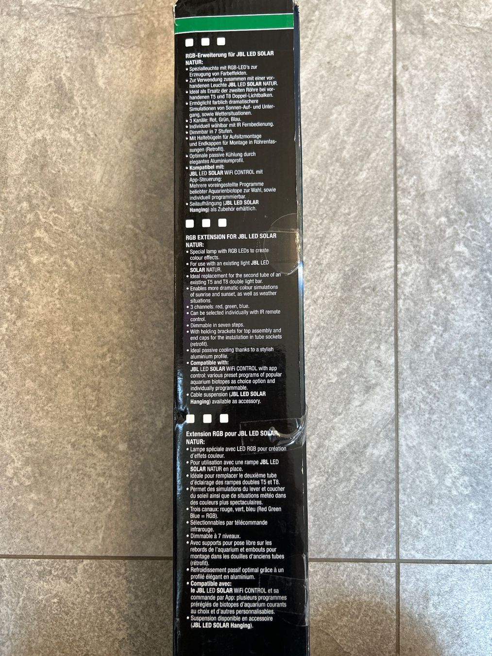 Lampade: JBL Solar Effect RGB 8 Watt – Nuovo e nell'imballaggio originale da Zürich venduto da Aquarium_Seerose 1