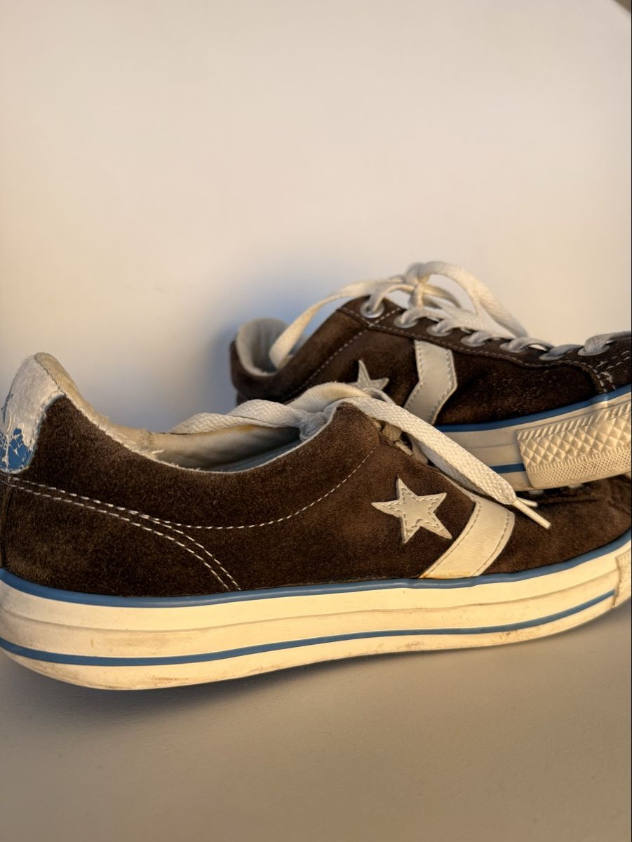 Converse Scarpe da uomo: Braune Converse One Star Schuhe, gebraucht – Usato da Zürich venduto da ver_5tjm 1
