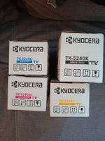 4 Kyocera TK-5240 Toner Kits Cyan, Magenta, Yellow, Black