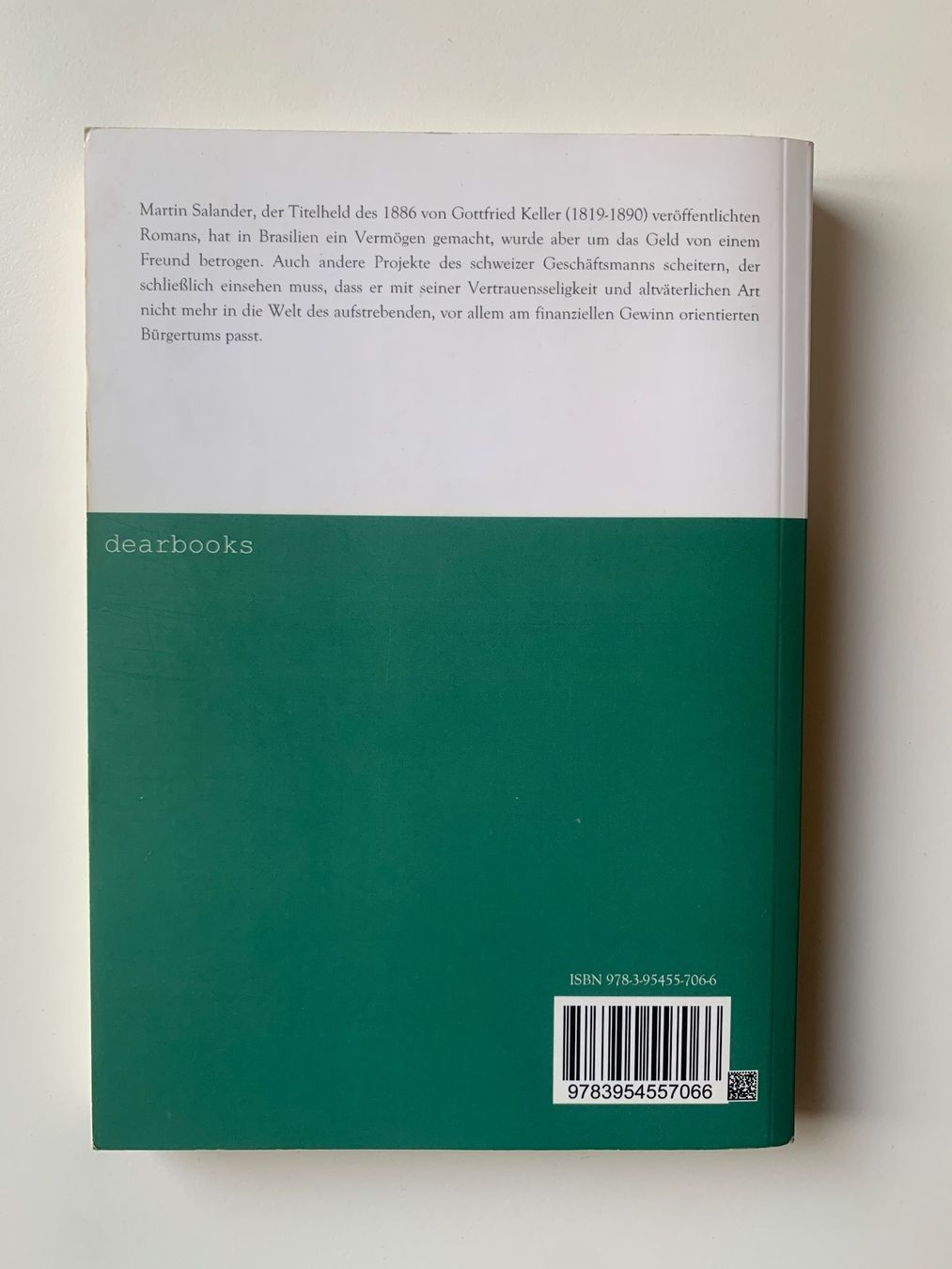 Libri: "Martin Salander" - Romanklassiker von Gottfried Keller – Usato da Zürich venduto da Leonieonie. 1